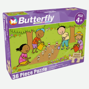 A4 Wooden Puzzle 36 Piece - (Our World) - Option 1
