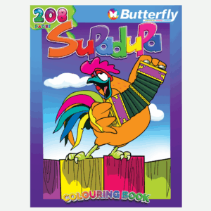Butterfly Colouring Book - Supadupa (208 Pages) Np