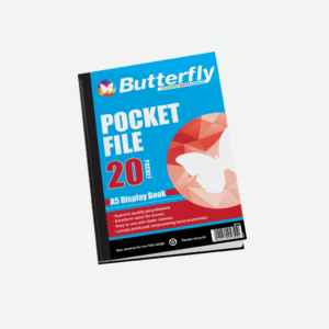 Pocket File - A5 50 micron - 20 Page Display Book