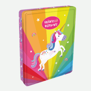 HAPPY TIN - UNICORN RAINBOWS