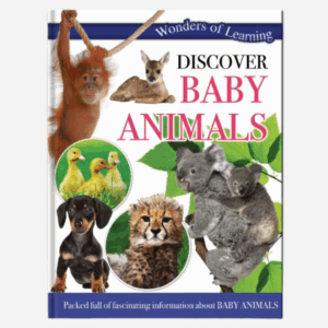 Wonders Of Learning Book - Discover Baby Animals