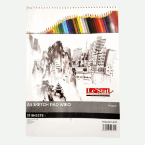 A3 Wire Sketch Pad 25pg