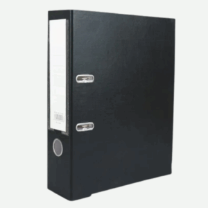 Le Stat A4 PVC Lever Arch 75mm Black
