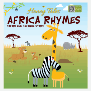 Africa Rhymes Mini Hardback Book - Safari And Savanna Stars