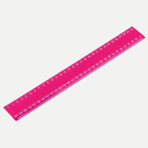 Altitude Frontline 30cm Ruler - Pink