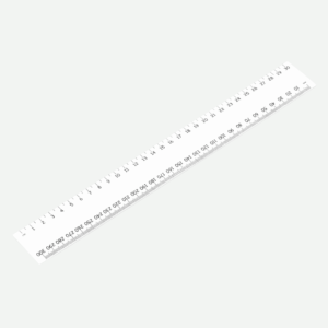 Altitude Frontline 30cm Ruler - White