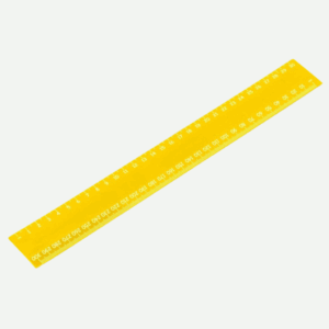 Altitude Frontline 30cm Ruler - Yellow