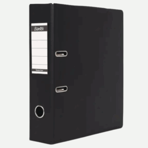 Bantex A4 PVC Lever Arch 70mm File Black
