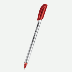 Claro Trion Pen Clear 1.0mm Red