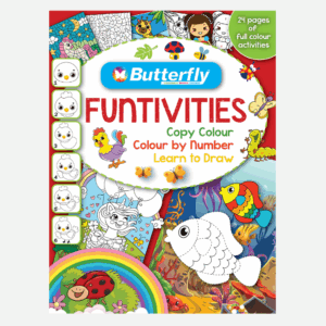 Funtivities - Copy Colour, Colour By Number, How To Draw (24 Pg)